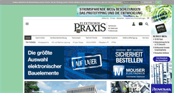 Desktop Screenshot of elektronikpraxis.vogel.de